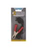 Oxford Crocodile Clips to USA/SAE Connector 0.5m Lead at JTS Biker Clothing